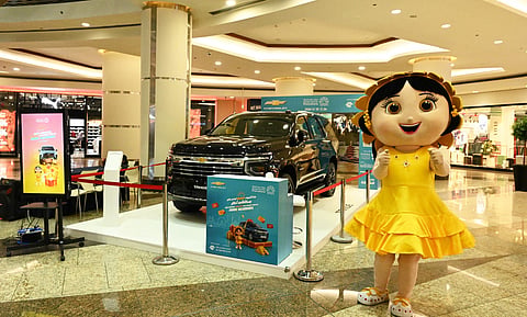 A luxury car was awarded as the grand prize at the campaign’s closing ceremony and final draw at Sahara Centre.