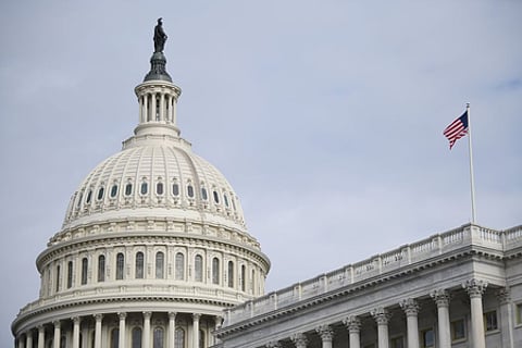 The legislation targets Moscow's energy and defence sectors and gives Trump powers to impose tariffs of up to 100% on buyers of Russian oil and gas.