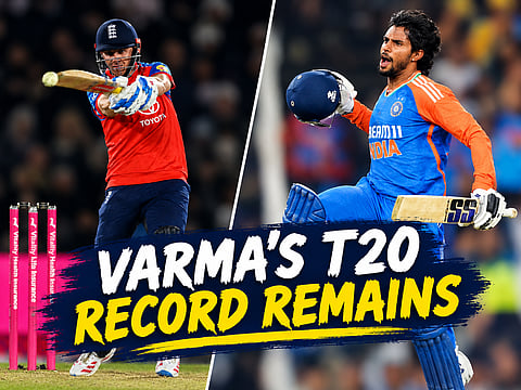 Close but no cigar for Brook who misses out on Varma's record
