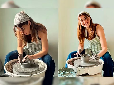 Kriti Sanon tries pottery, urges fans to make it ‘Day One’