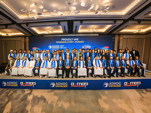 A-MAP celebrates Proudly UAE at ADNOC Voyager Dealer Meet 2026, unveiling Voyager Gold with heat protection formula