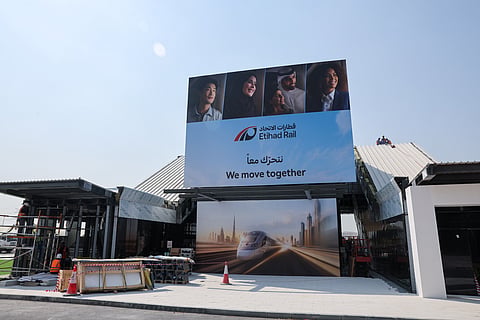Dubai Etihad Rail station's Metro pedestrian bridge to open tomorrow