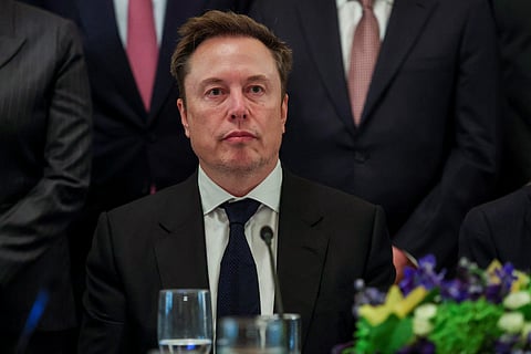 Tesla, SpaceX and X CEO Elon Musk attends a meeting on artificial intelligence in the East Room of the White House on September 29, 2026 in Washington, DC. The meeting comes as some have called for a slowdown in AI development amid rising safety concerns.