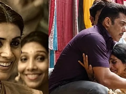 Sonali Kulkarni is nine years younger than Salman Khan. In Ali Abbas Zafar's 2019 film Bharat, she played his mother.