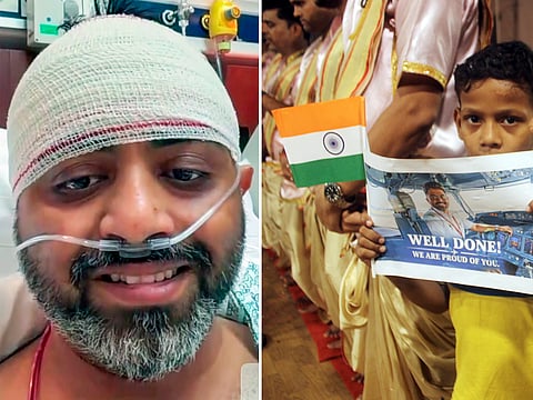 People across India show their support for Captain Smit Machchhar following the flydubai cockpit attack.