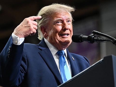 US President Donald Trump