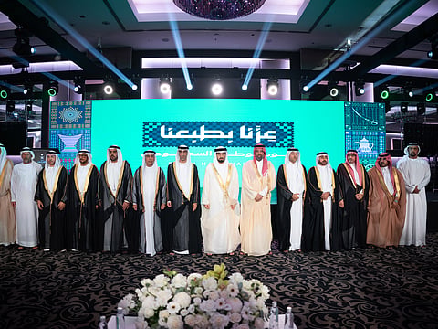Ahmed bin Mohammed attends Saudi National Day celebrations in Dubai