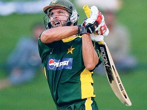 'BOOM BOOM' AFRIDI: Shahid Afridi won many exciting games for Pakistan with his maverick batting but his two sixes off India spinner Ravichandran Ashwin in a 2014 Asia Cup 50-over match remain special. Pakistan, chasing 246, needed 10 when Ashwin started the 50th over by taking a wicket. But Afridi smashed the off-spinner for two straight sixes to live up his 'Boom Boom' nickname as Pakistan won with one wicket and two balls to spare.