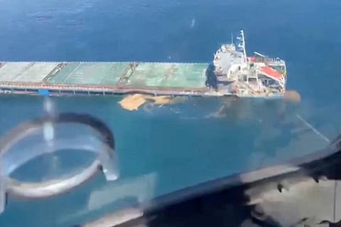 Three Indian nationals were among the crew of the Turkish grain ship MV Royad Mammadov, which caught fire and sank in the Black Sea on Monday, killing two people. The Indian embassy in Romania said all three Indians were safe, though one was injured.