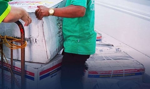 Filipinos overseas reminded to verify their chosen cargo forwarders as the Christmas season approaches and more people send balikbayan boxes to their families back home