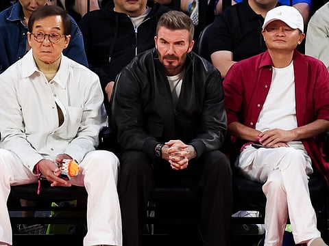 Jackie Chan, 72, wows fans with basketball skills at NBA event