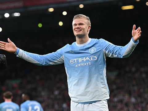 Manchester City's Norwegian striker has purchased a villa in Abu Dhabi