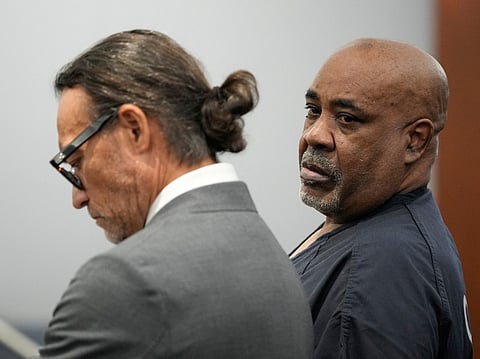 Duane Davis, the former Los Angeles gang leader who boasted in books and interviews of his involvement in the killing of rapper Tupac Shakur, only to deny it when he came to trial, was sentenced to a minimum 40 years in prison on Tuesday.