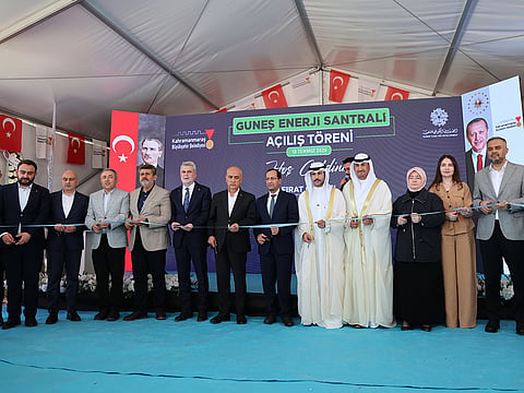 Kuwait Fund inaugurates solar power plant in Turkiye to support Syrian refugee crisis response
