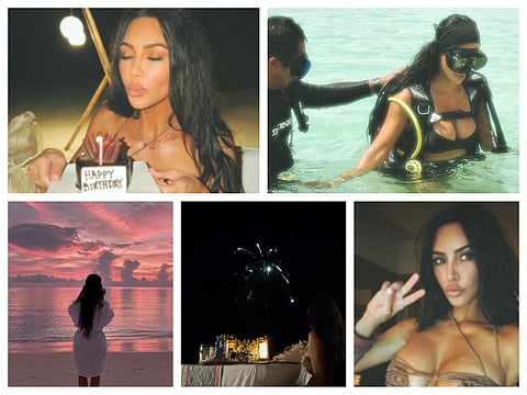 Kim Kardashian celebrates early birthday with island escape in the Philippines