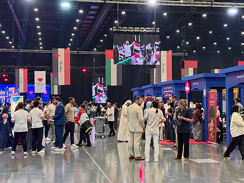 More than 15,000 people attended, including Iraqi residents, Emiratis, and members of other communities