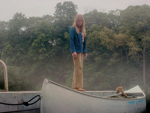 A still from the ongoing OSN+ horror show Crystal Lake