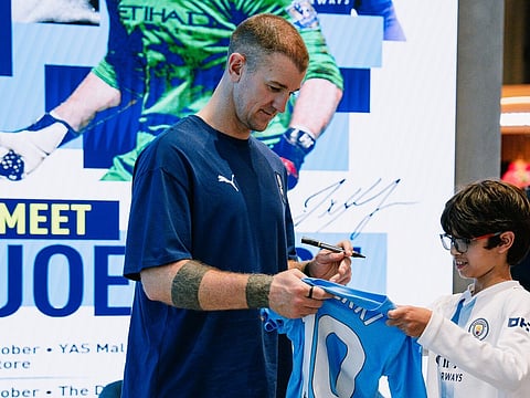 Hart won two Premier League titles during his time at Manchester City