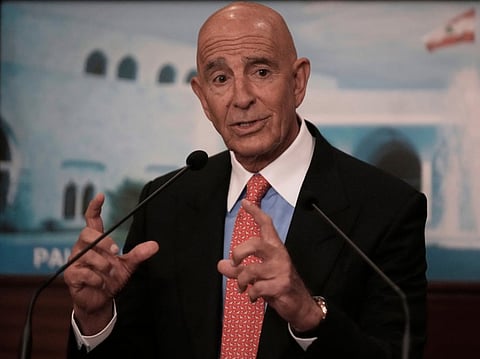 US Ambassador to Turkey and Special Envoy to Syria Tom Barrack