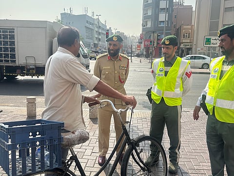 Dubai Police launch a campaign urging pedestrians to use designated road crossings.