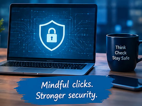 Mindful digital habits can help spot scams, protect personal data and prevent financial loss.