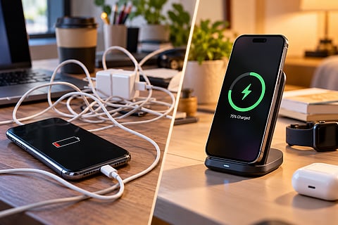 Say goodbye to tangled cables and cluttered desks. Discover how wireless charging can simplify your everyday routine.