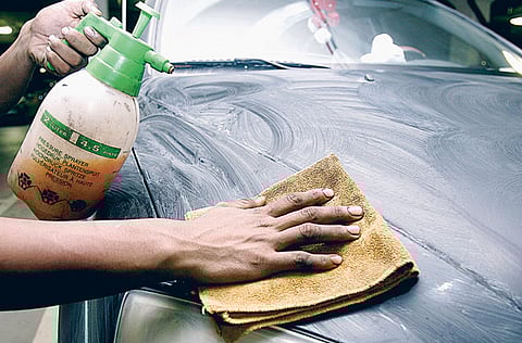 Washing cars in the streets of Saudi Arabia's holy city of Mecca will result in a fine of SR1,000. Photo for illustrative purposes.