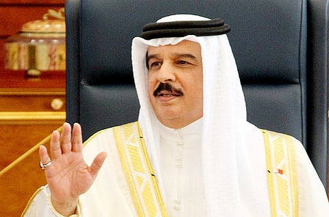 Bahrain's King Hamad Bin Eisa Al Khalifa