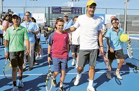 International Tennis Complex at Zayed Sports City is no stranger to tennis superstars