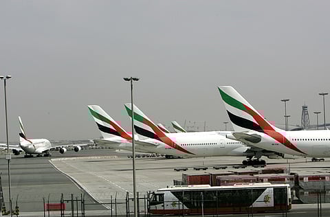 Emirates stated that passengers booked on connecting flights to Lahore, Sialkot, Islamabad, and Peshawar will not be accepted for travel until further notice.