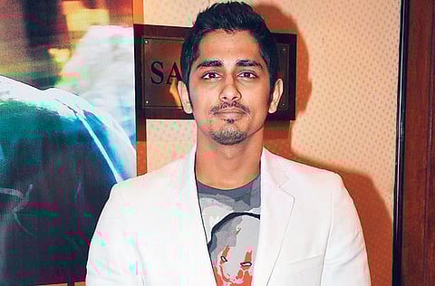 South Indian star Siddharth.