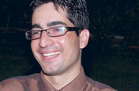 Shah Faisal, who topped the Civil Services Exams 2009, the
results of which were announced on Thursday.