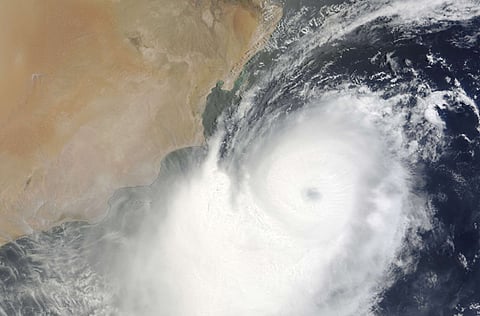 According to the centre’s forecast, Saudi Arabia is expected to be indirectly affected by the tropical situation in the Sea of Oman caused by Shaheen and eventually a tropical depression will cause thunderstorms in some regions of the Kingdom. Picture for illustrative purposes.