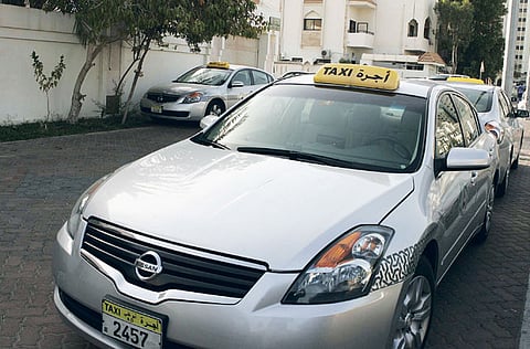 Abu Dhabi taxi