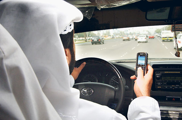 The Traffic and Patrols Department at Abu Dhabi Police has advised UAE motorists not to use their mobile phones while driving.