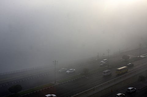 File image used for illustrative purposes only: Dense fog in Sharjah