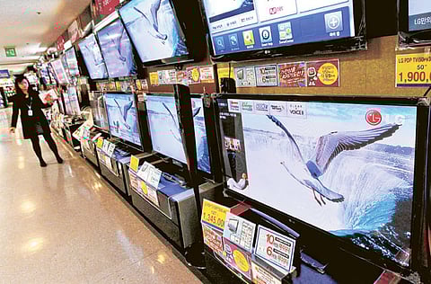 LG television sets. LG has recalled 2,158 television (TV) sets in the UAE to replace a defective power board.