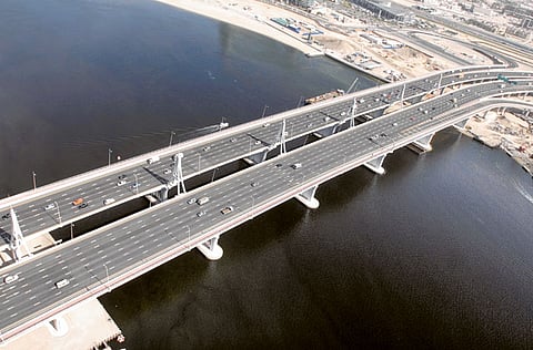 The Business Bay bridge will be closed for 30 hours this weekend.