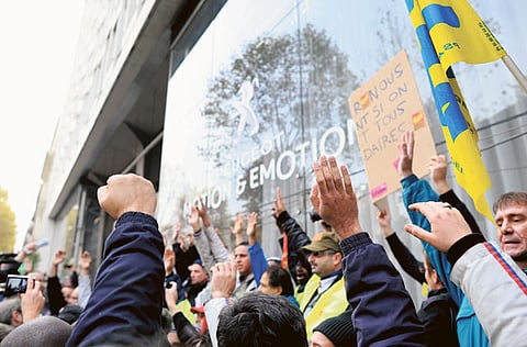 The French government has stepped in to try and stem job losses, through wage protection schemes. But these may prove inadequate.