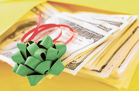 A $5,600 tip in a US restaurant has left the staff wiping their tears of joy.