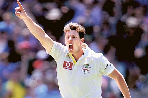 Australian paceman James Pattinson
