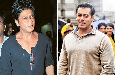Shah Rukh and Salman Khan.