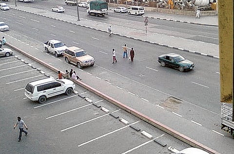 Sharjah Industrial Area. For illustrative purpose only.