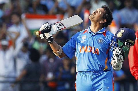 India's Sachin Tendulkar