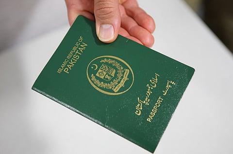 For illustration purpose: Pakistan passport