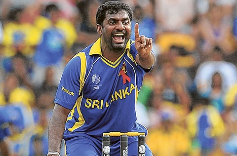 File photo: Former Sri Lankan spinner Muttiah Muralitharan
