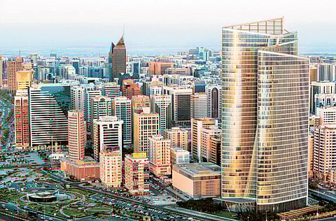 ADIA headquarters in Abu Dhabi. Private equity provides higher returns than public markets, according to an expert.