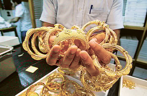 Will Indian expats in the UAE and across the Gulf go for tradition and buy gold on 'Akshaya Trithiya'? They are not getting any help from gold prices, with Friday showing the metal making more gains.