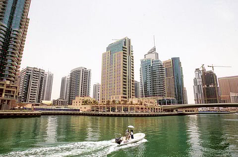 A view of the Dubai Marina. Picture used for illustrative purposes.