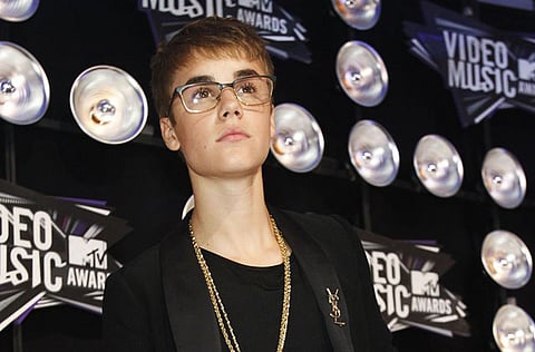 Justin Beiber in 2011.